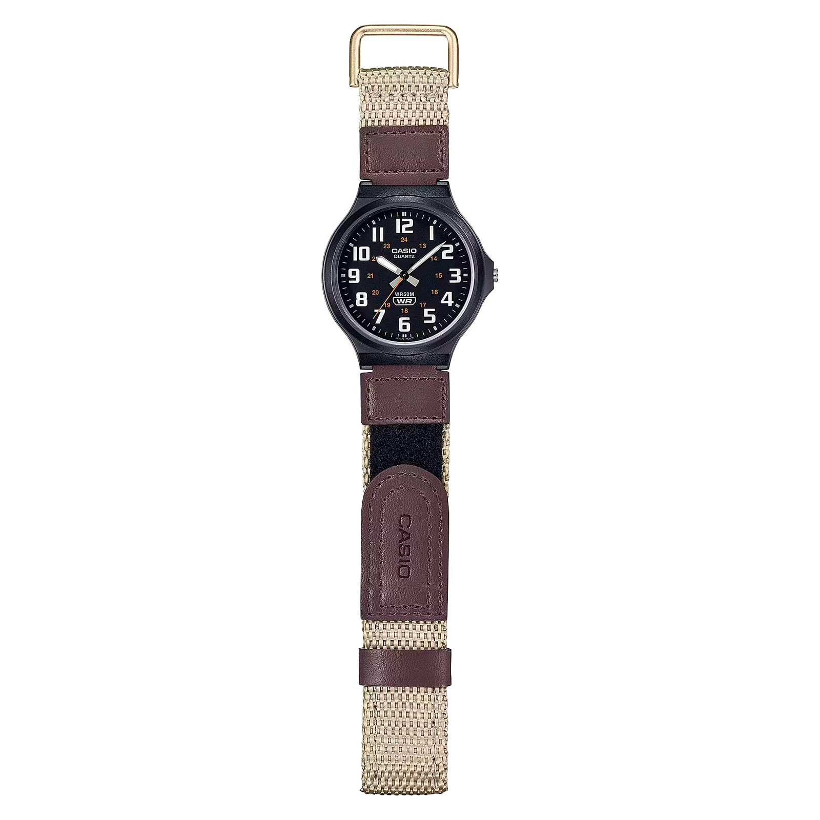 Reloj CASIO MW-240B-5BVDF Resina Juvenil Negro