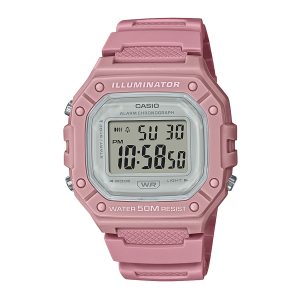 Reloj CASIO W-218HC-4AVDF Resina Hombre Rosado