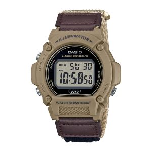 Reloj CASIO W-219HB-5AVDF Resina Hombre Marron