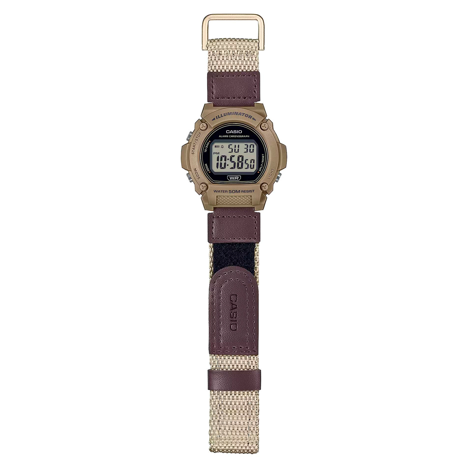 Reloj CASIO W-219HB-5AVDF Resina Hombre Marron
