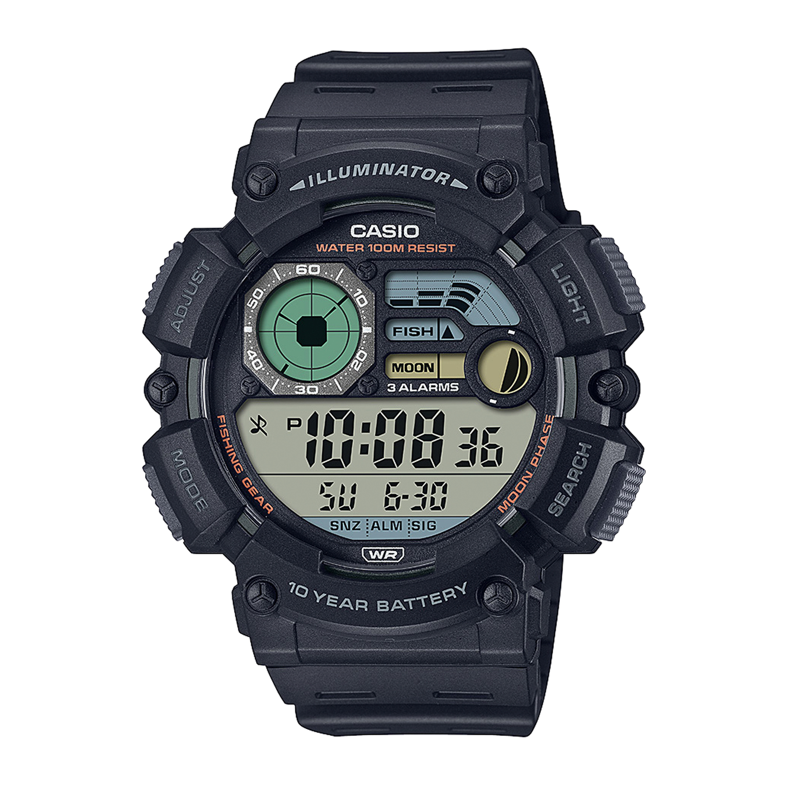 Reloj CASIO WS-1500H-1AVDF Resina Hombre Negro