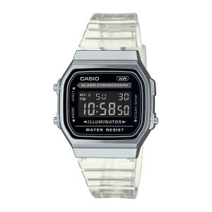 Reloj CASIO A168XES-1BDF Resina/Cromado Unisex Gris