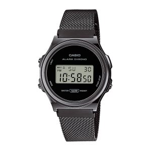 Reloj CASIO A171WEMB-1ADF Resina/Cromado Unisex Negro