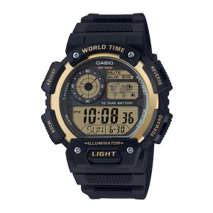 Reloj CASIO AE-1400WH-9AVDF Resina Juvenil Negro