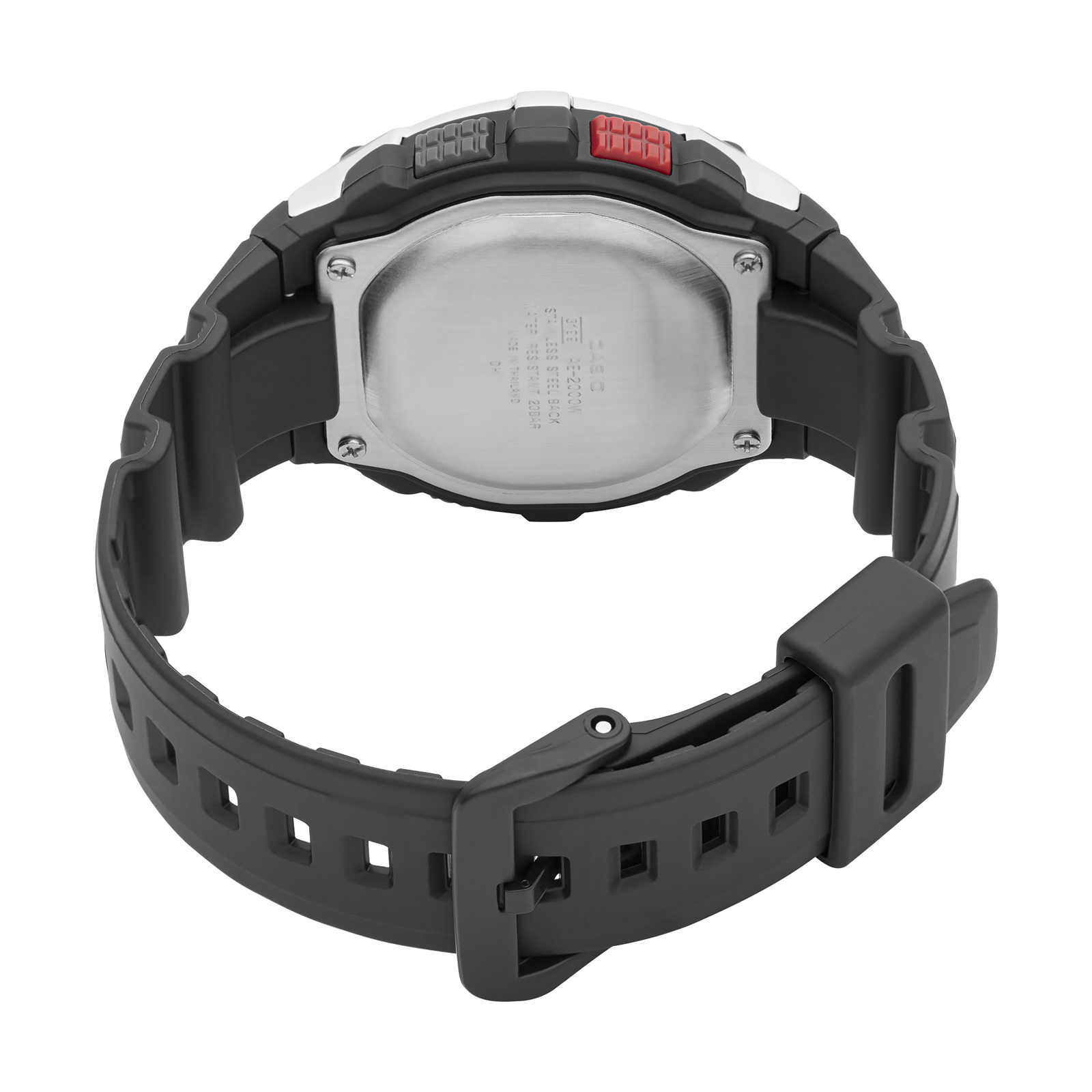 Reloj CASIO AE-2000W-1BVDF Resina/Acero Juvenil Plateado