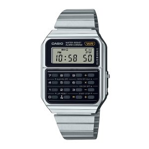 Reloj CASIO CA-500WE-1ADF Resina/Cromado Juvenil Plateado
