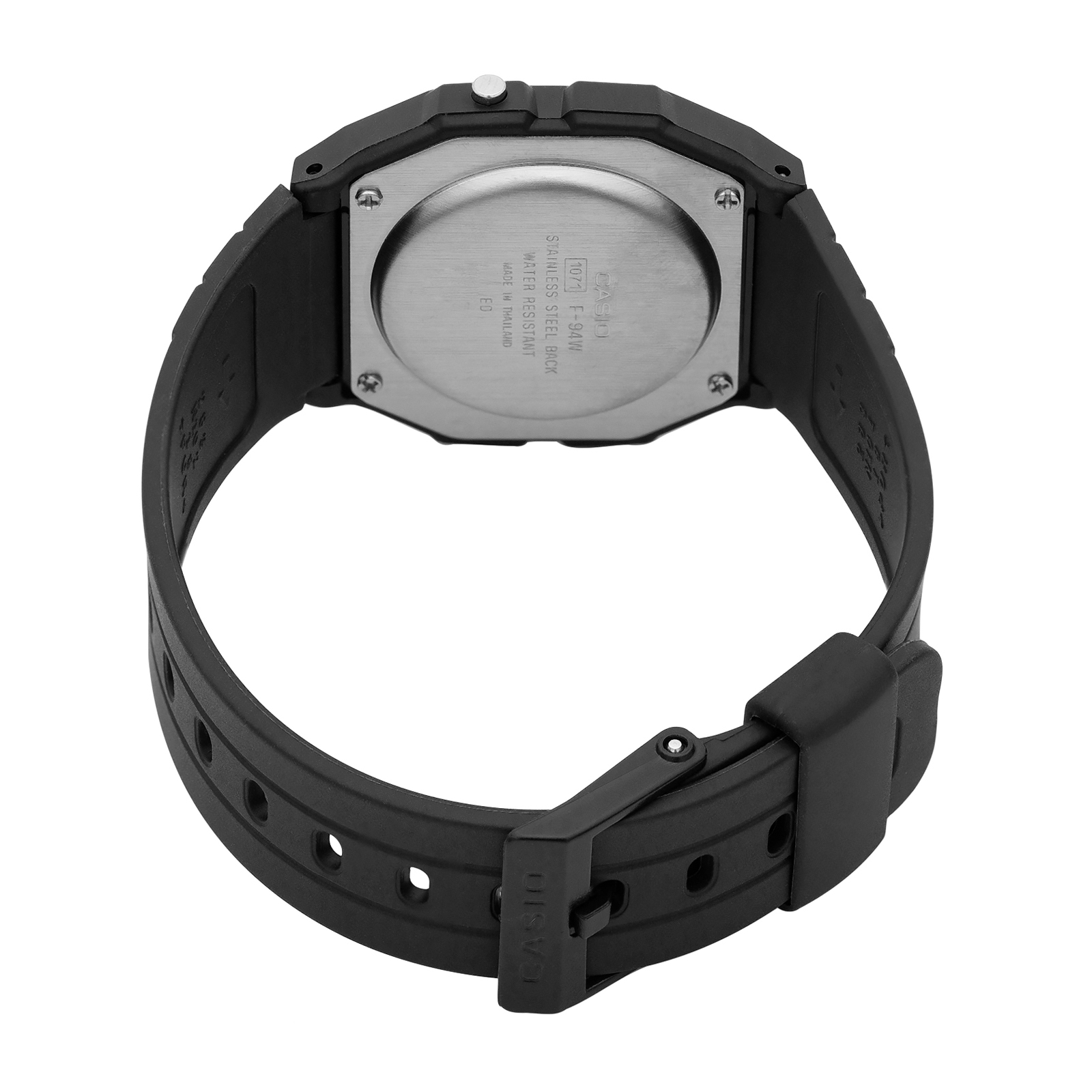 Reloj CASIO F-94WA-8DG Resina Juvenil Negro