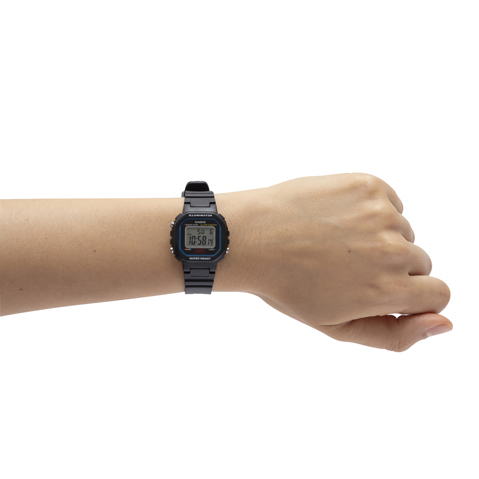 Reloj CASIO LA-20WH-1CDF Resina Juvenil Negro