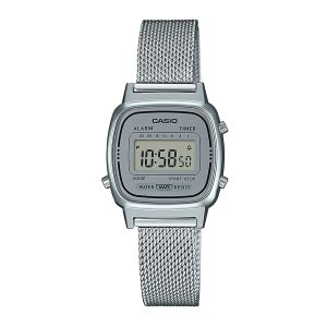 Reloj CASIO LA670WEM-7DF Resina/Cromado Mujer Plateado