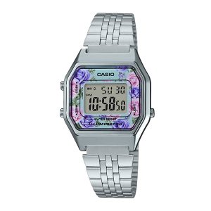 Reloj CASIO LA680WA-2CDF Resina/Cromado Mujer Plateado
