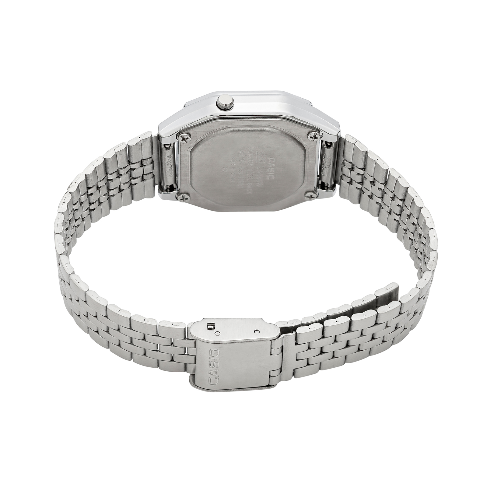 Reloj CASIO LA680WA-2CDF Resina/Cromado Mujer Plateado