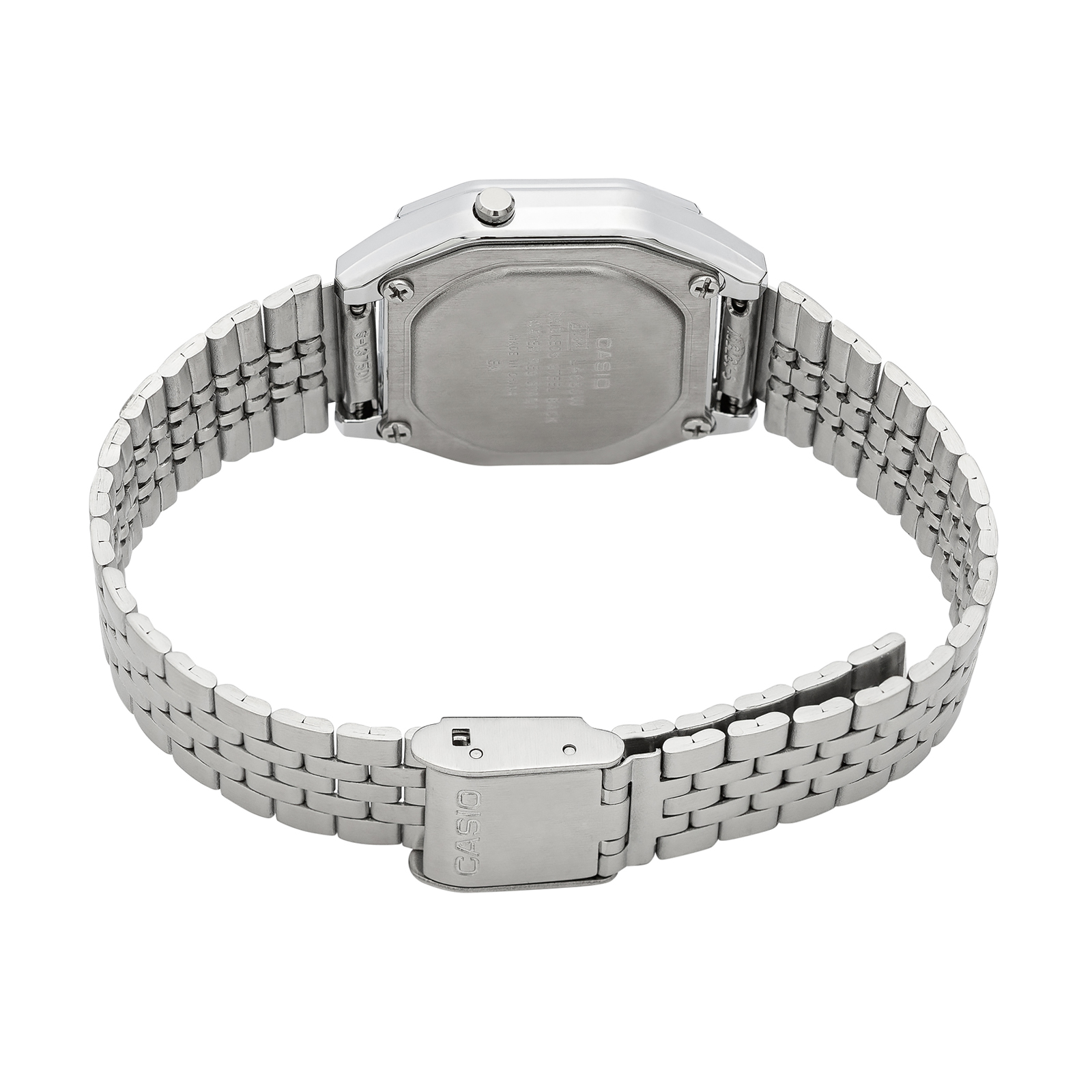 Reloj CASIO LA680WA-7DF Resina/Cromado Mujer Plateado