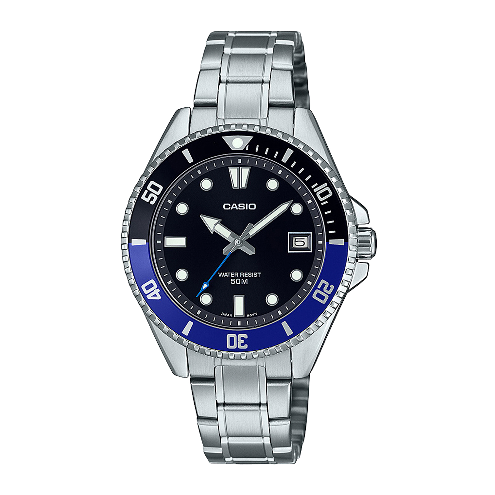 Reloj CASIO MDV-10D-1A2VDF Acero Hombre Plateado