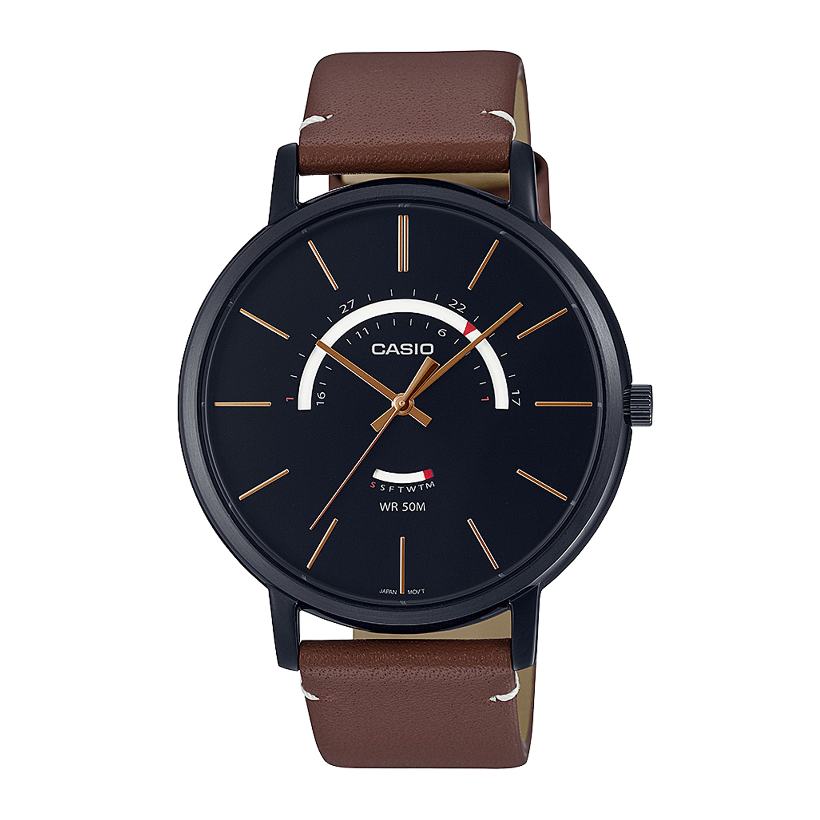 Reloj CASIO MTP-B105BL-1AVDF Acero Hombre Negro