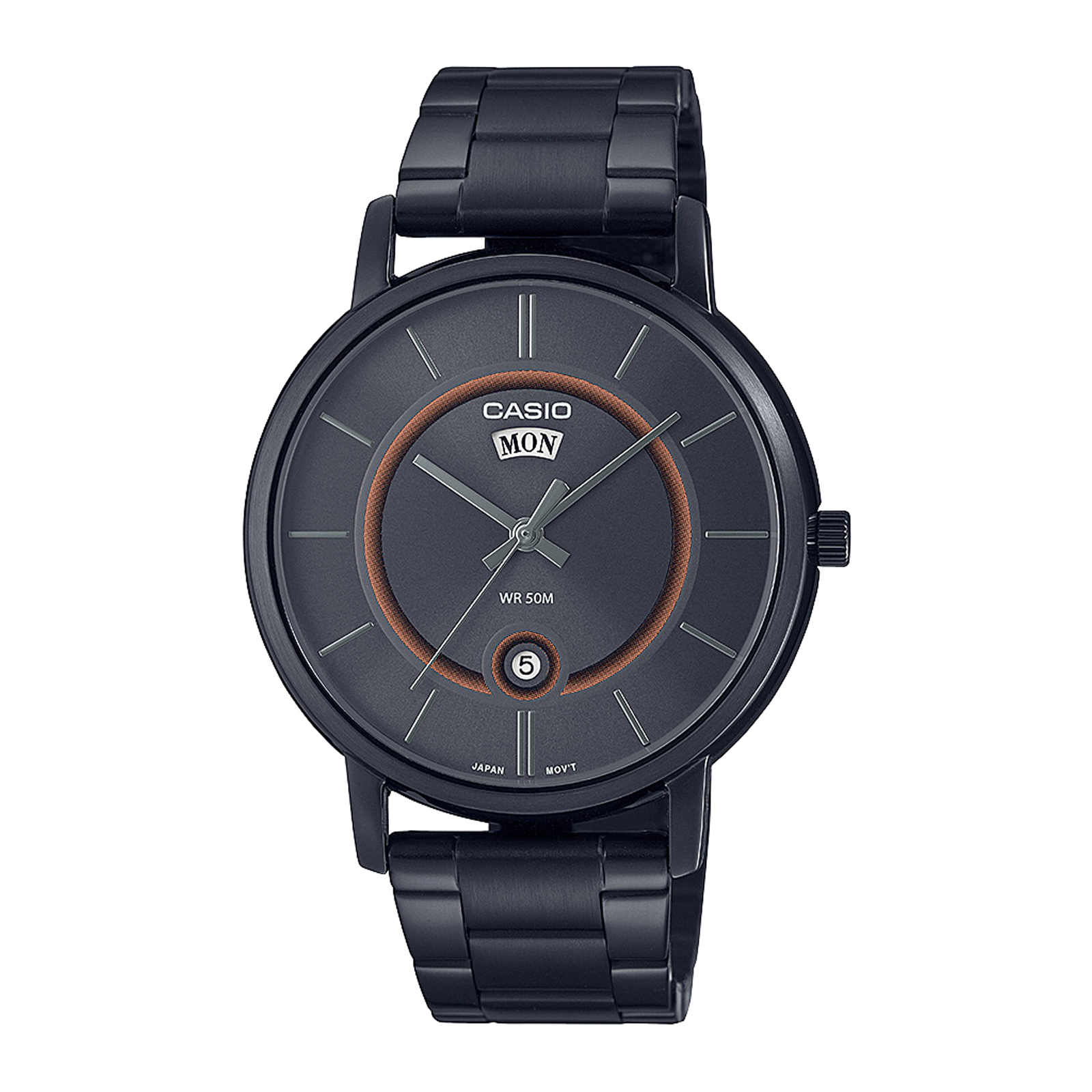 Reloj CASIO MTP-B120B-8AVDF Acero Hombre Negro
