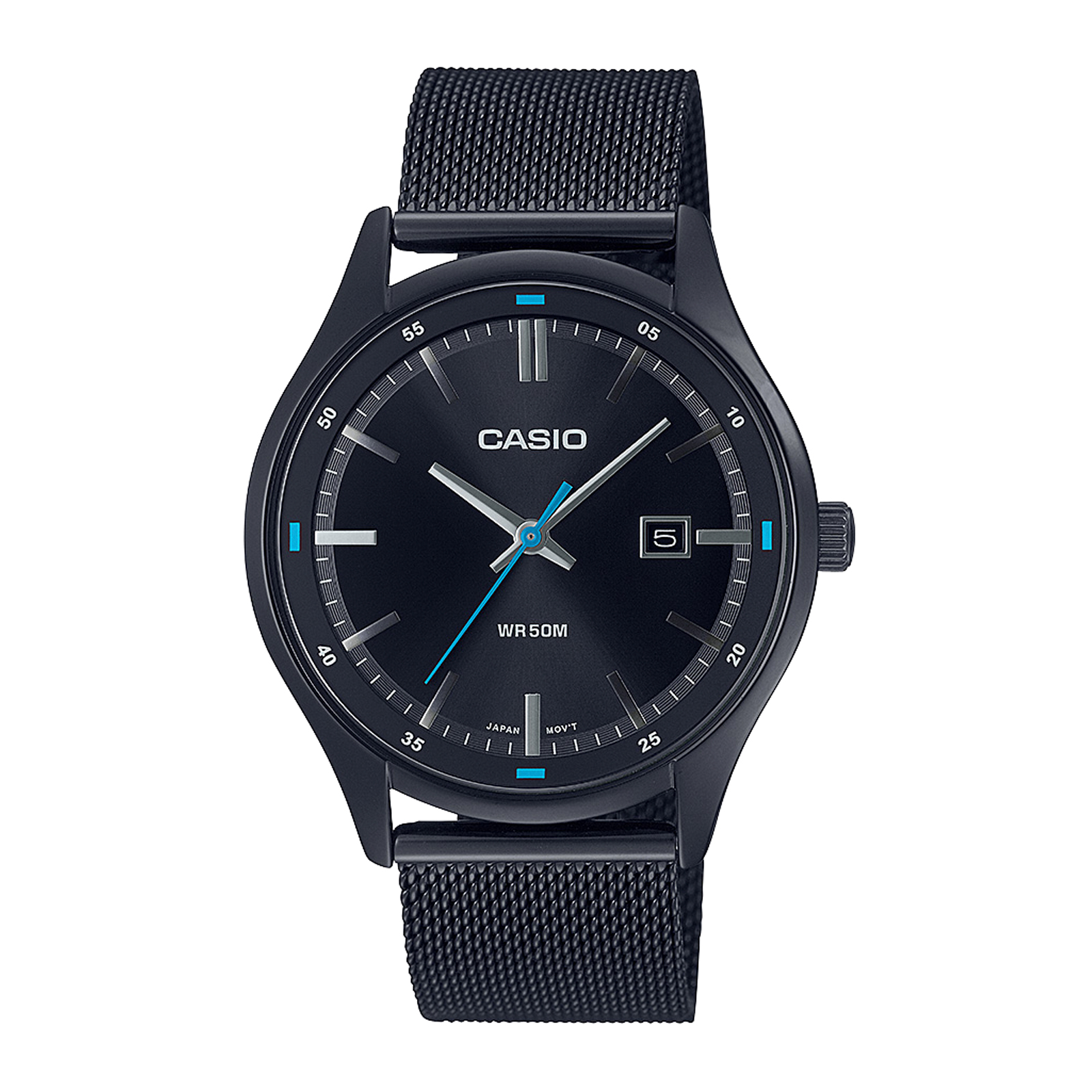 Reloj CASIO MTP-E710MB-1AVDF Acero Hombre Negro