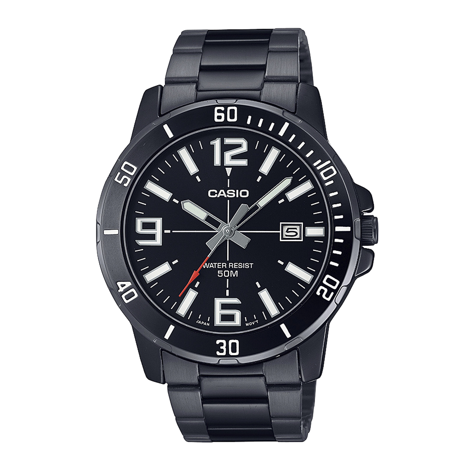 Reloj CASIO MTP-VD01B-1BVUDF Acero Hombre Negro