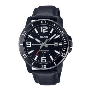 Reloj CASIO MTP-VD01BL-1BVUDF Acero Hombre Negro