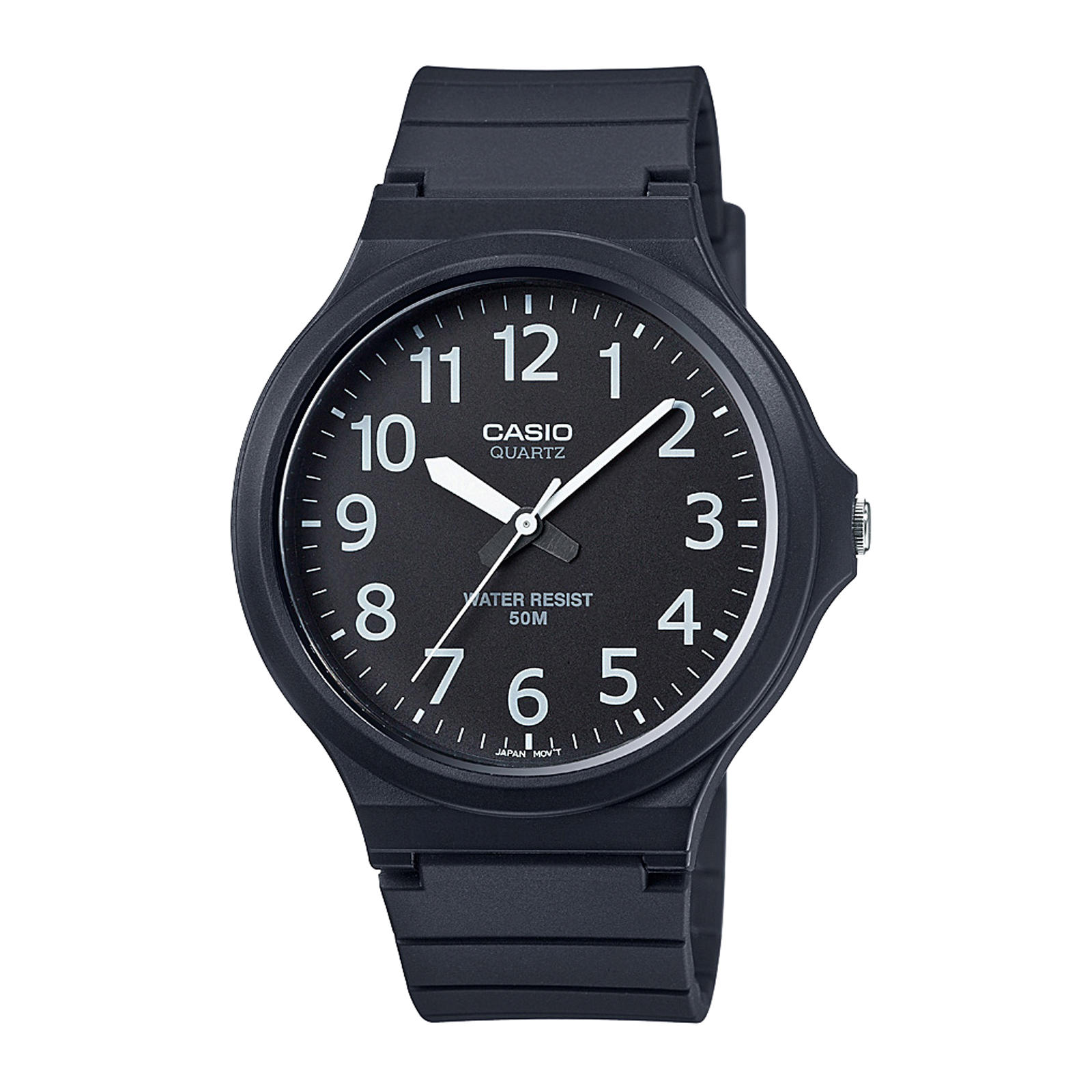 Reloj CASIO MW-240-1BVDF Resina Juvenil Negro