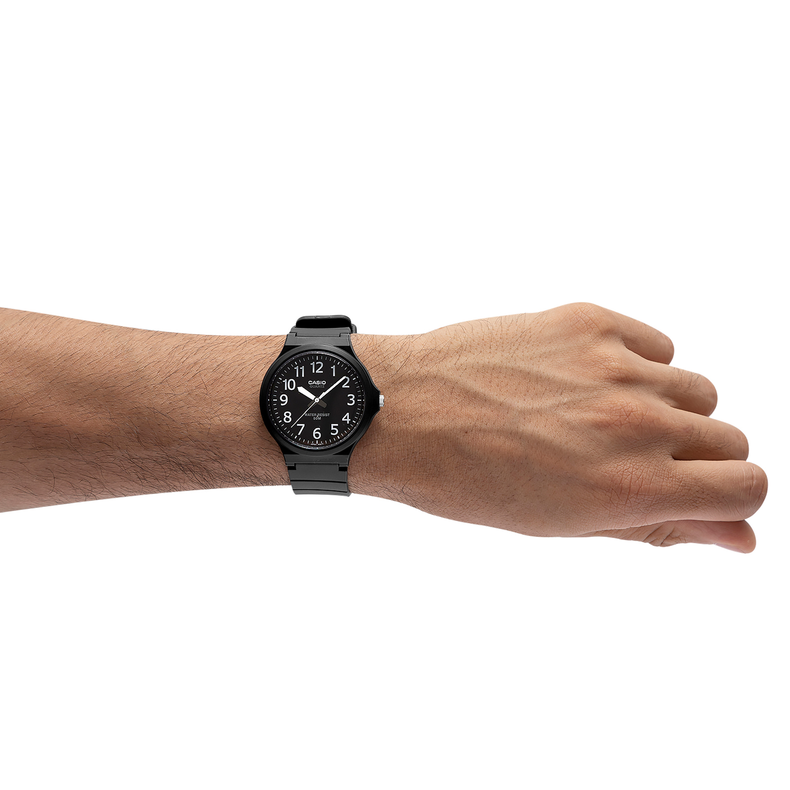 Reloj CASIO MW-240-1BVDF Resina Juvenil Negro
