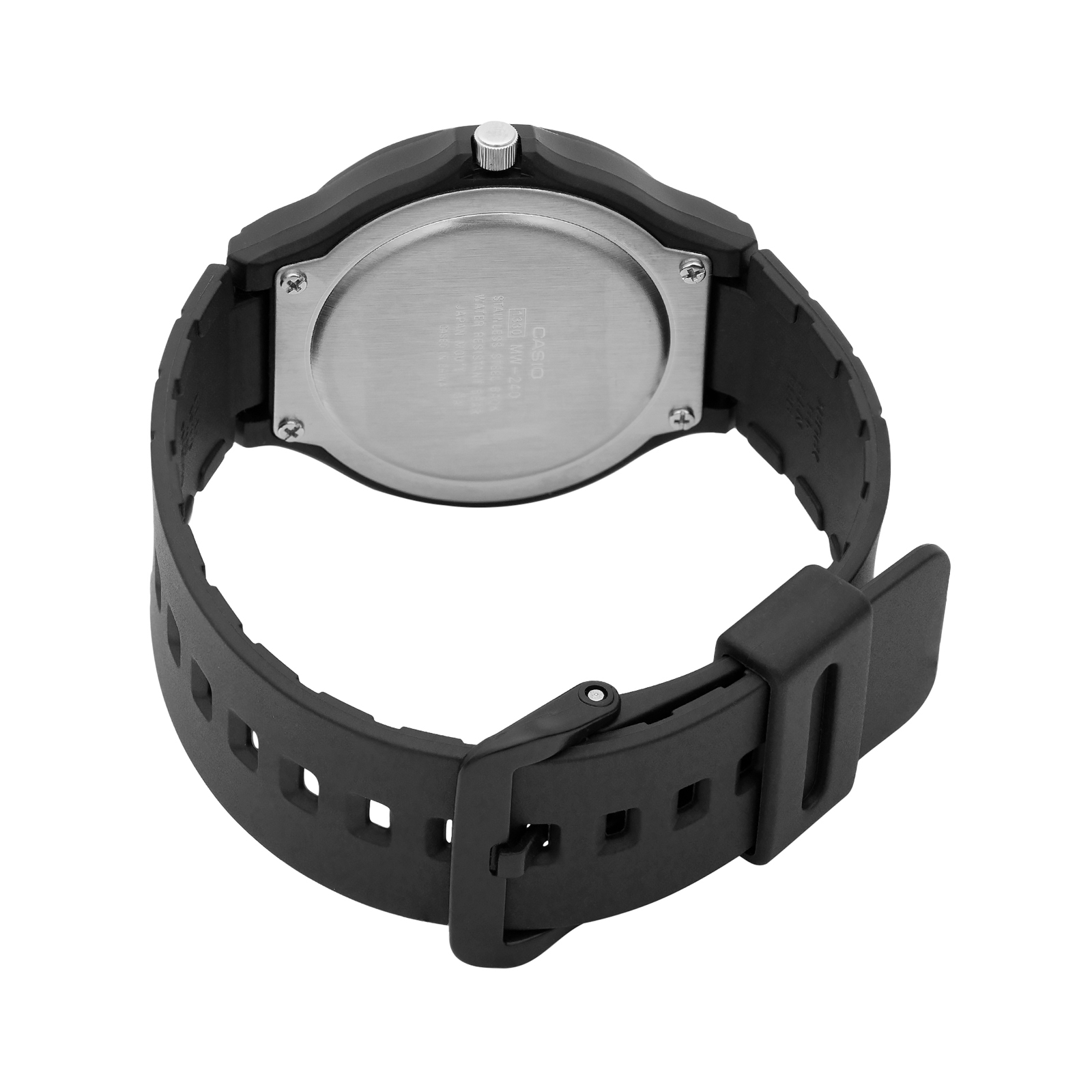 Reloj CASIO MW-240-1EVDF Resina Juvenil Negro