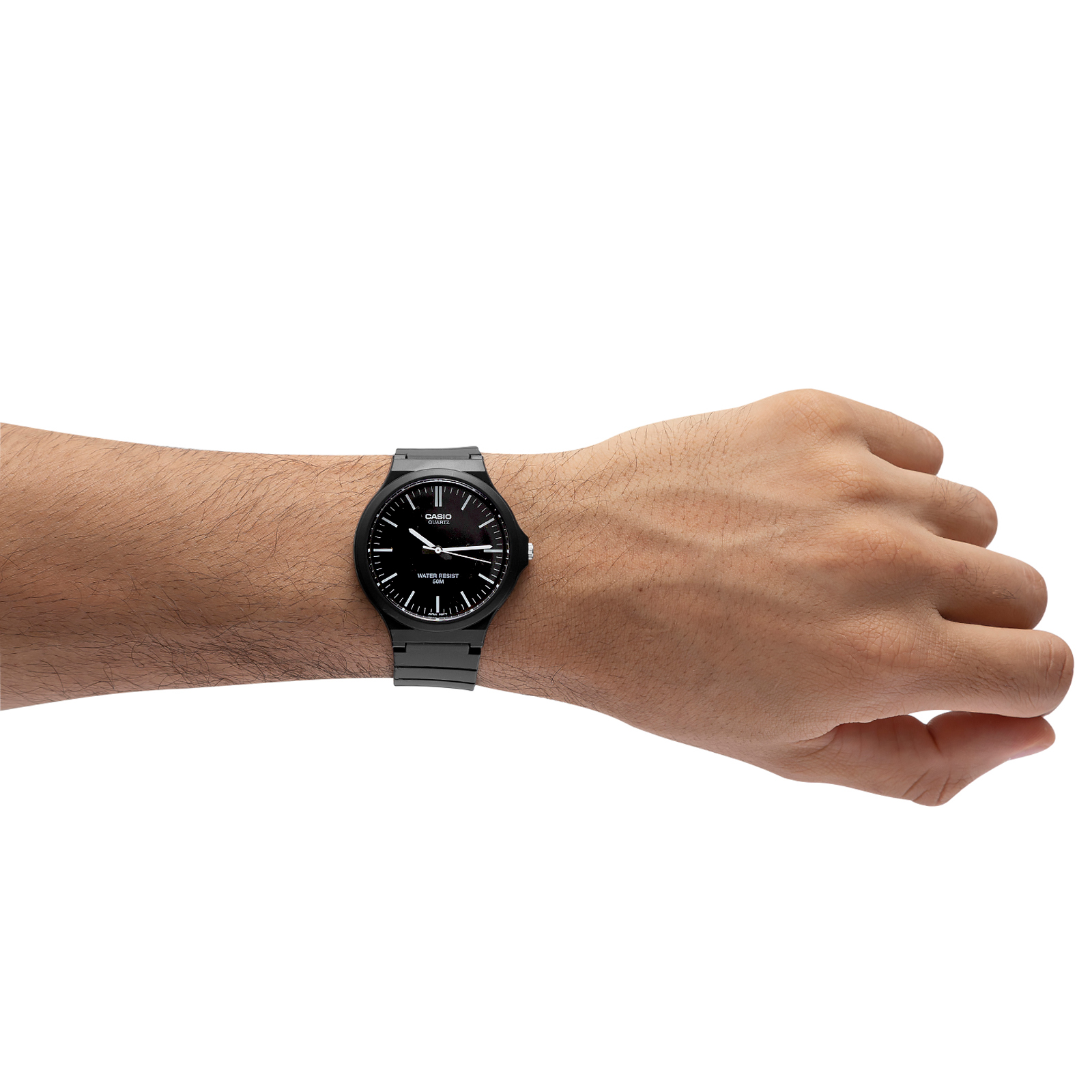 Reloj CASIO MW-240-1EVDF Resina Juvenil Negro