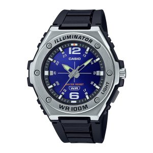Reloj CASIO MWA-100H-2AVDF Resina/Acero Juvenil Plateado