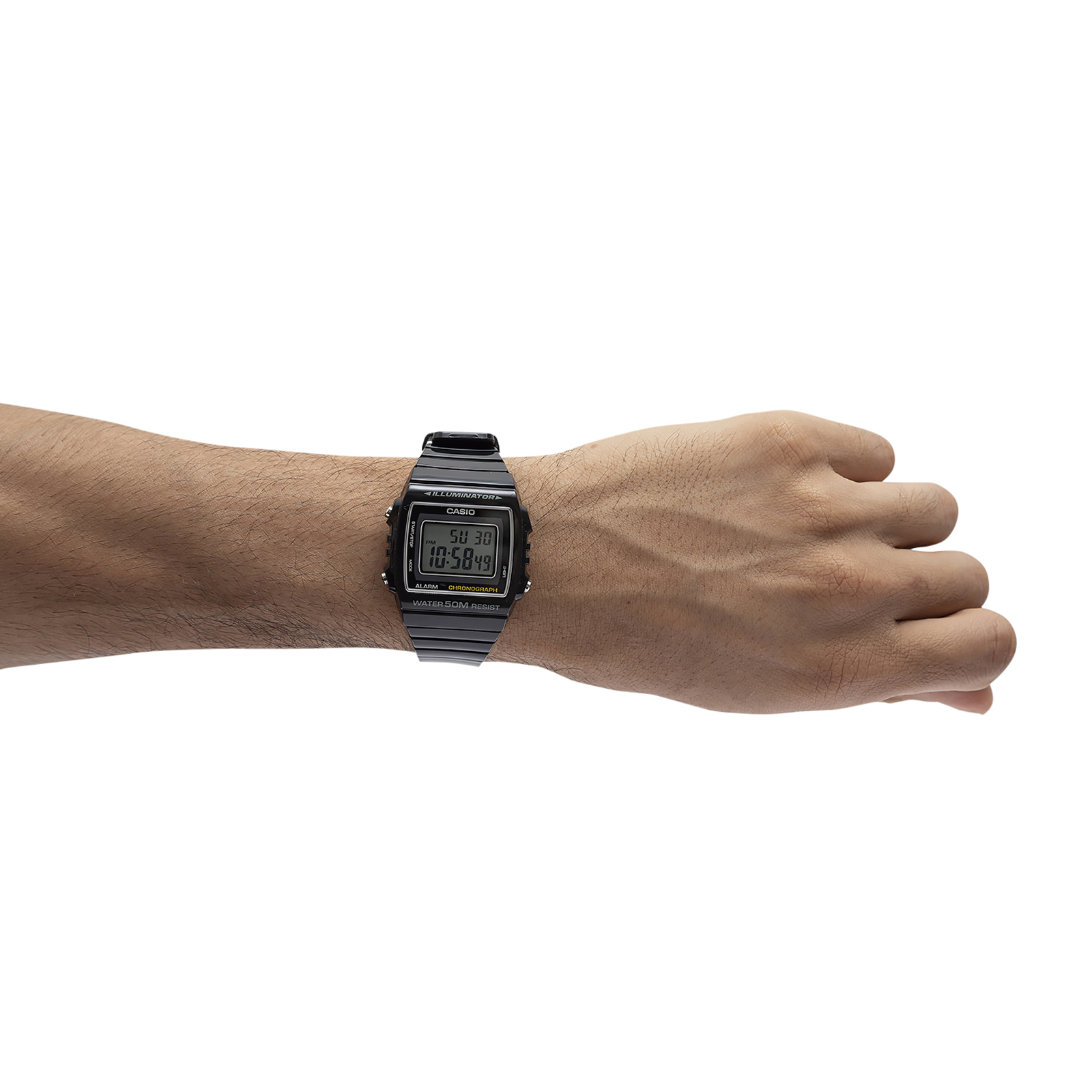 Reloj CASIO W-215H-1AVDF Resina Juvenil Negro