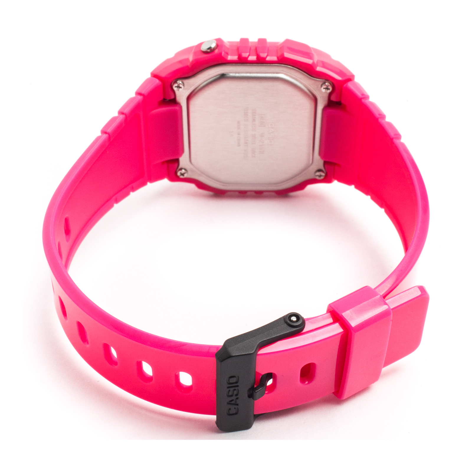 Reloj CASIO W-215H-4AVDF Resina Juvenil Rosado