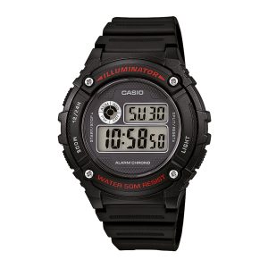 Reloj CASIO W-216H-1AVDF Resina Hombre Negro