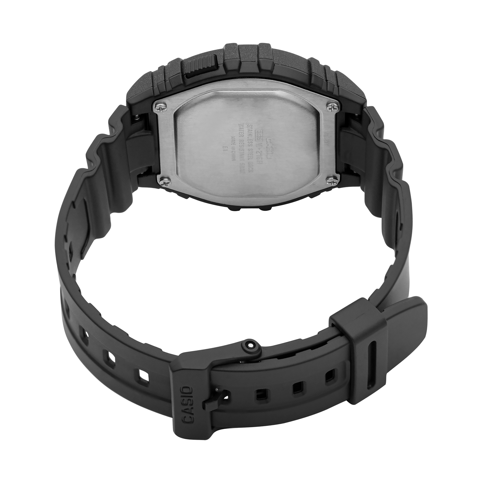 Reloj CASIO W-216H-1AVDF Resina Hombre Negro