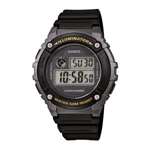 Reloj CASIO W-216H-1BVDF Resina Hombre Gris
