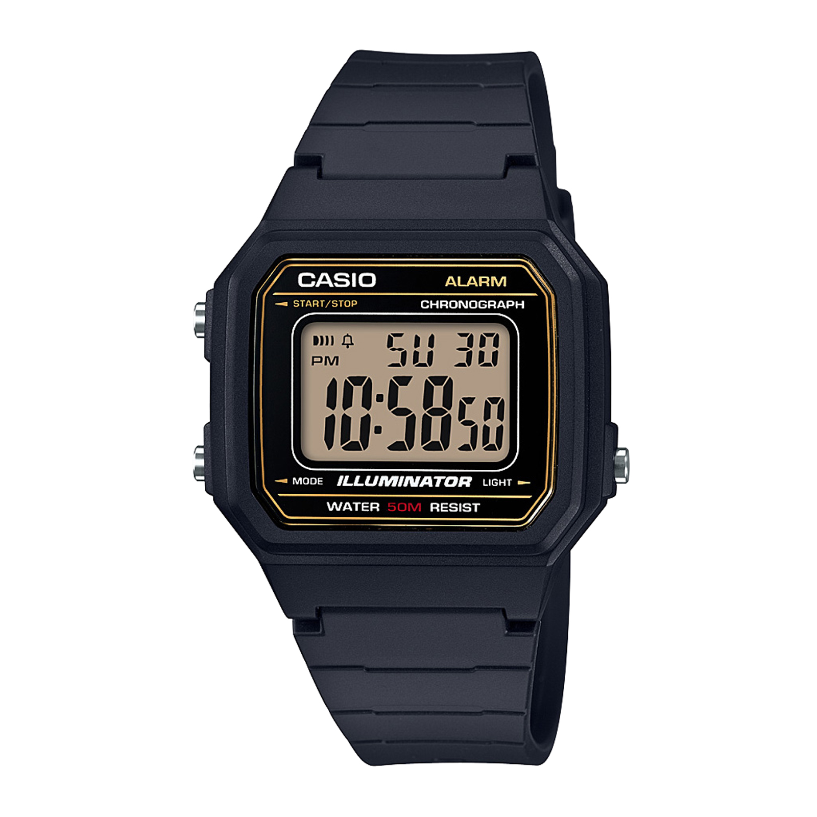 Reloj CASIO W-217H-9AVDF Resina Hombre Negro