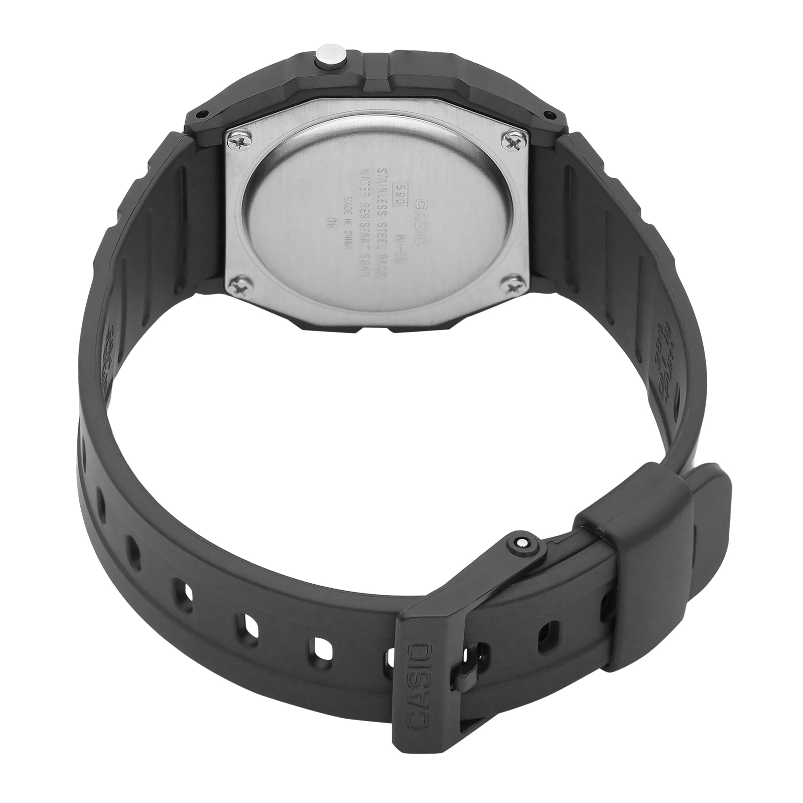 Reloj CASIO W-59-1VQ Resina Juvenil Negro