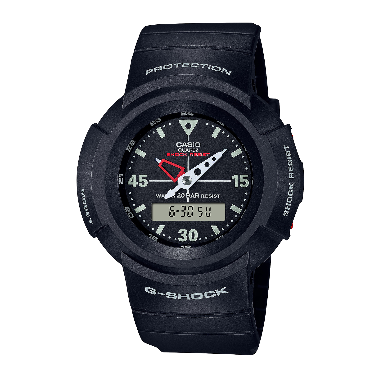 Reloj G-SHOCK AW-500E-1EDR Resina Hombre Negro