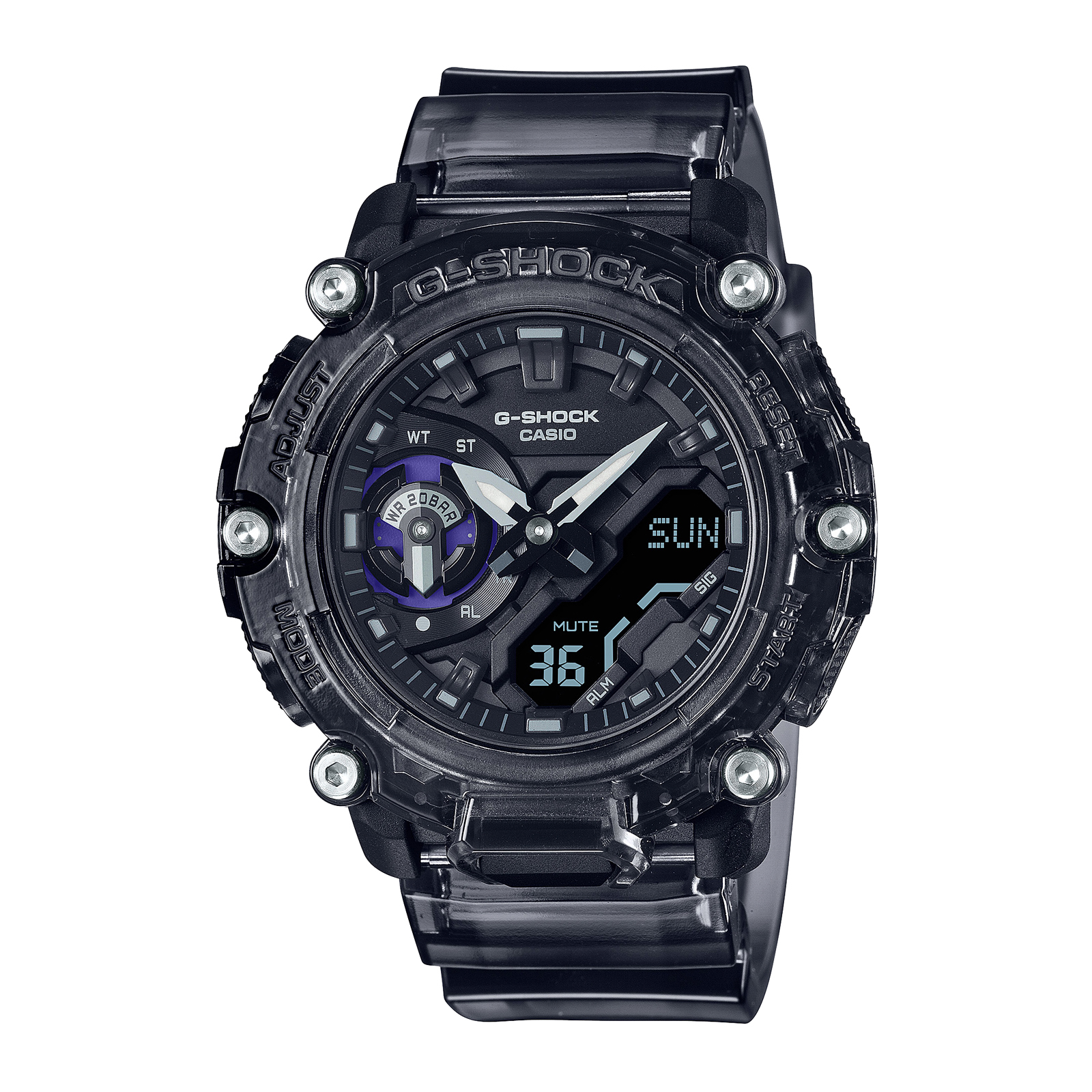 Reloj G-SHOCK GA-2200SKL-8ADR Resina Hombre Negro