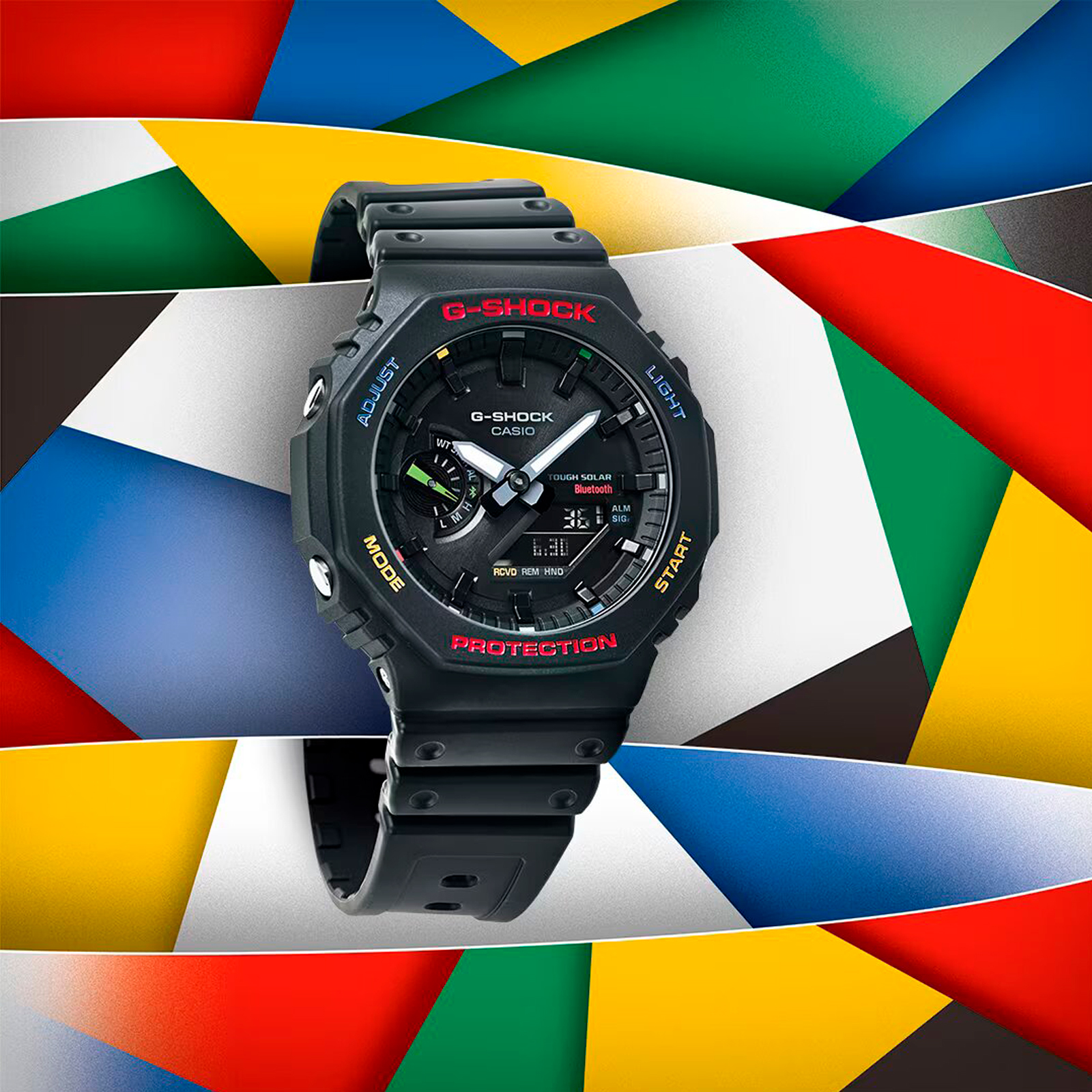Reloj G-SHOCK GA-B2100FC-1ADR Carbono/Resina Hombre Negro
