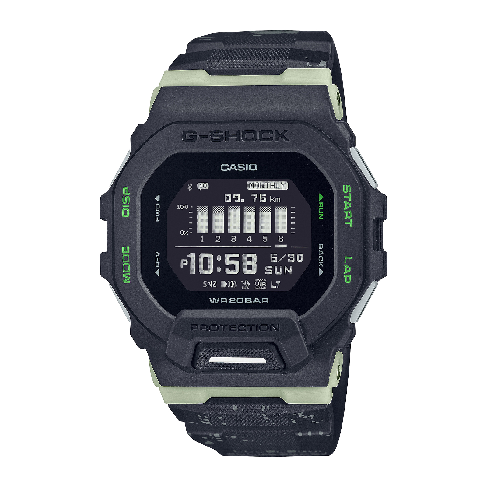 Reloj G-SHOCK GBD-200LM-1DR Resina Hombre Negro