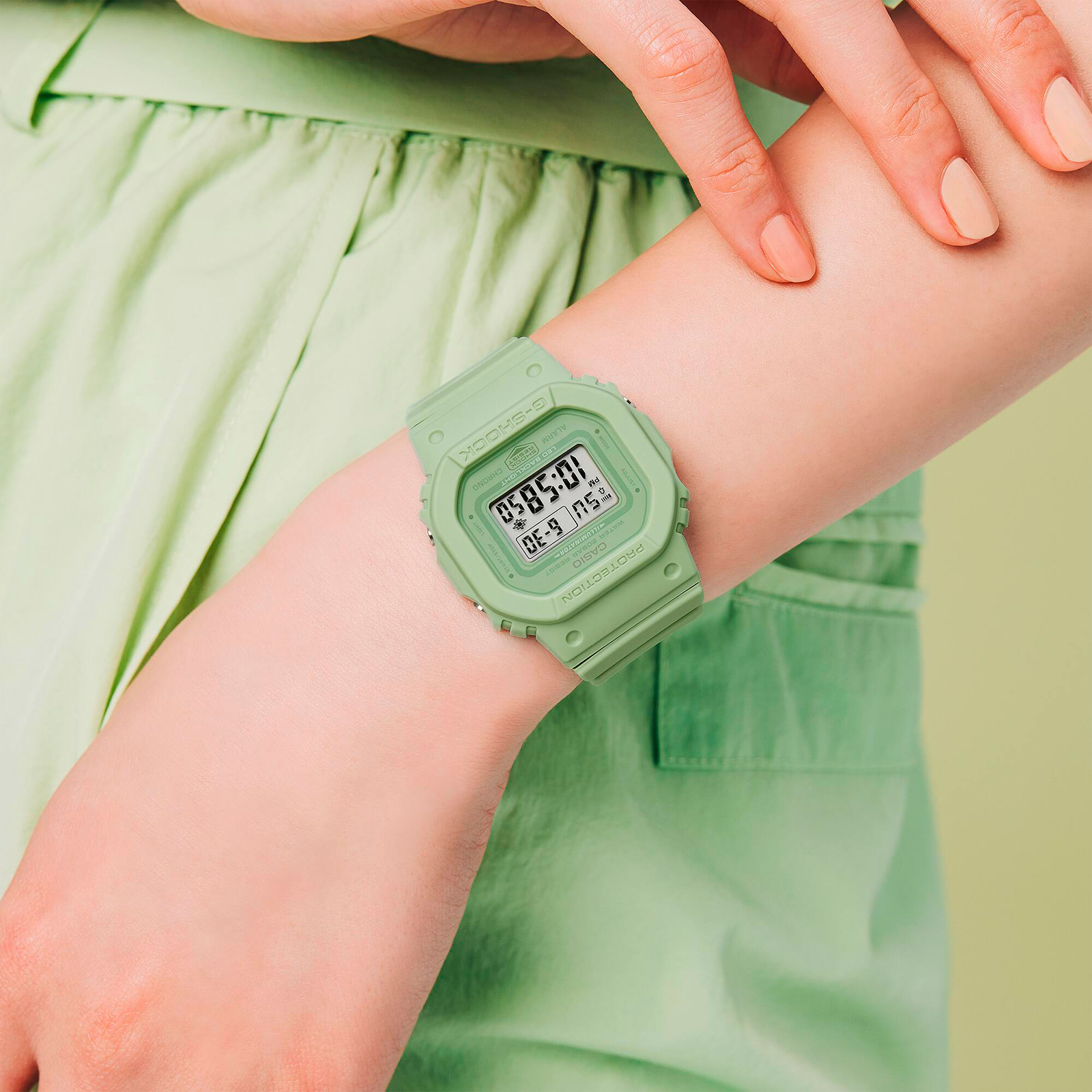 Reloj G-SHOCK GMD-S5600BA-3DR Resina Mujer Verde