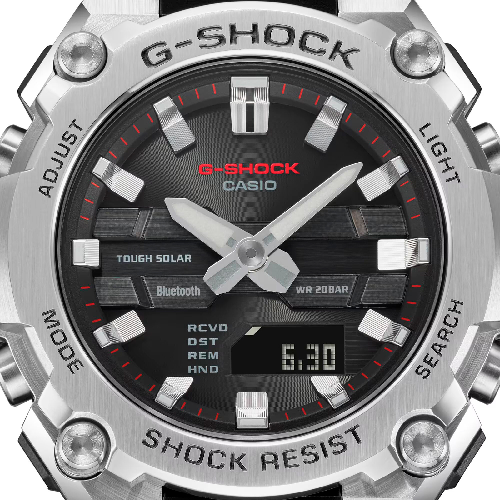 Reloj G-SHOCK GST-B600-1ADR Resina/Acero Hombre Plateado