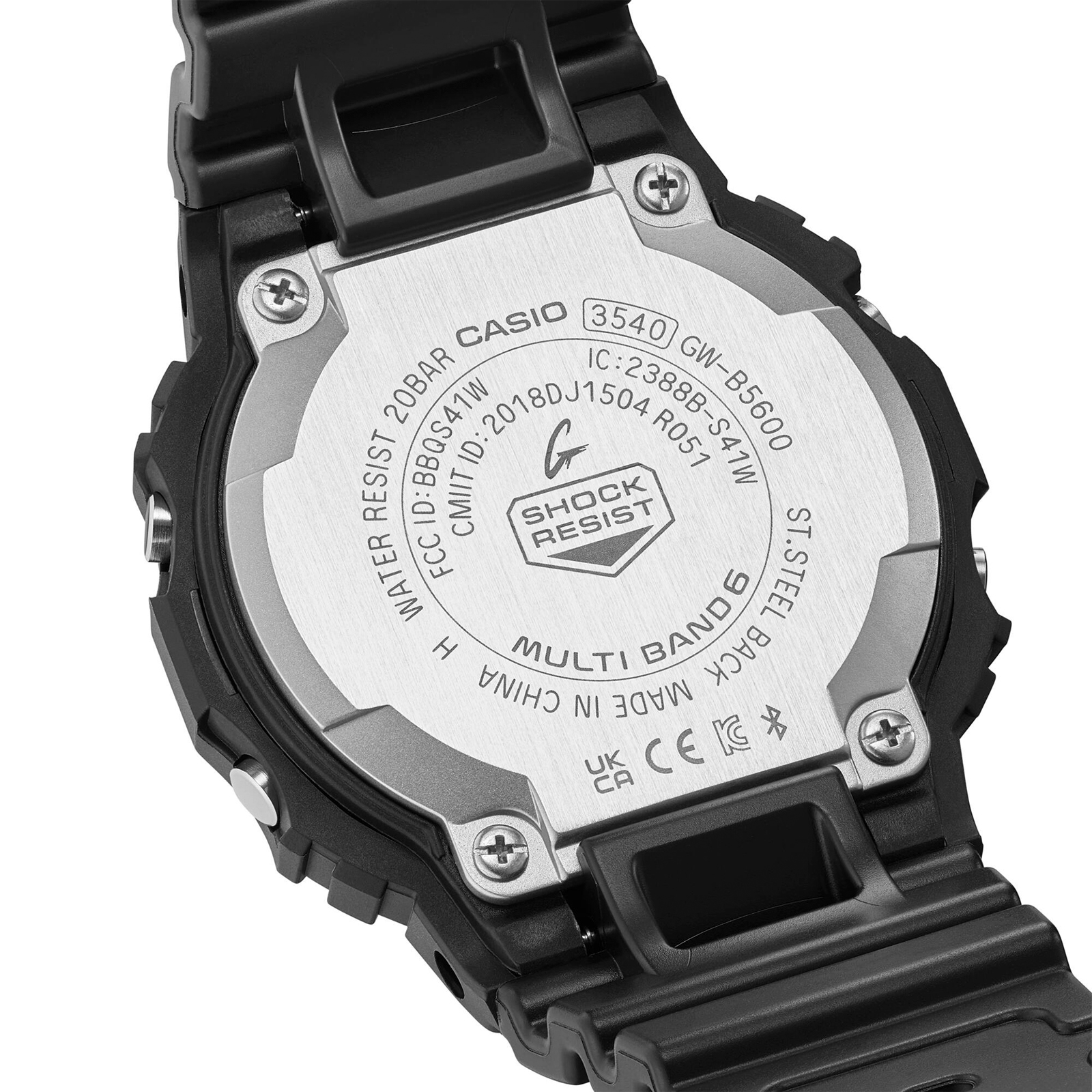 Reloj G-SHOCK GW-B5600CY-1DR Resina Hombre Negro