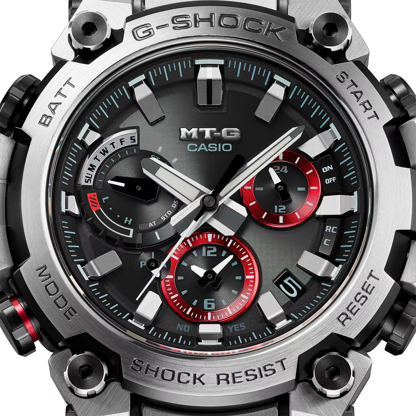 Reloj G-SHOCK MTG-B3000-1ADR Carbono/Acero Hombre Plateado