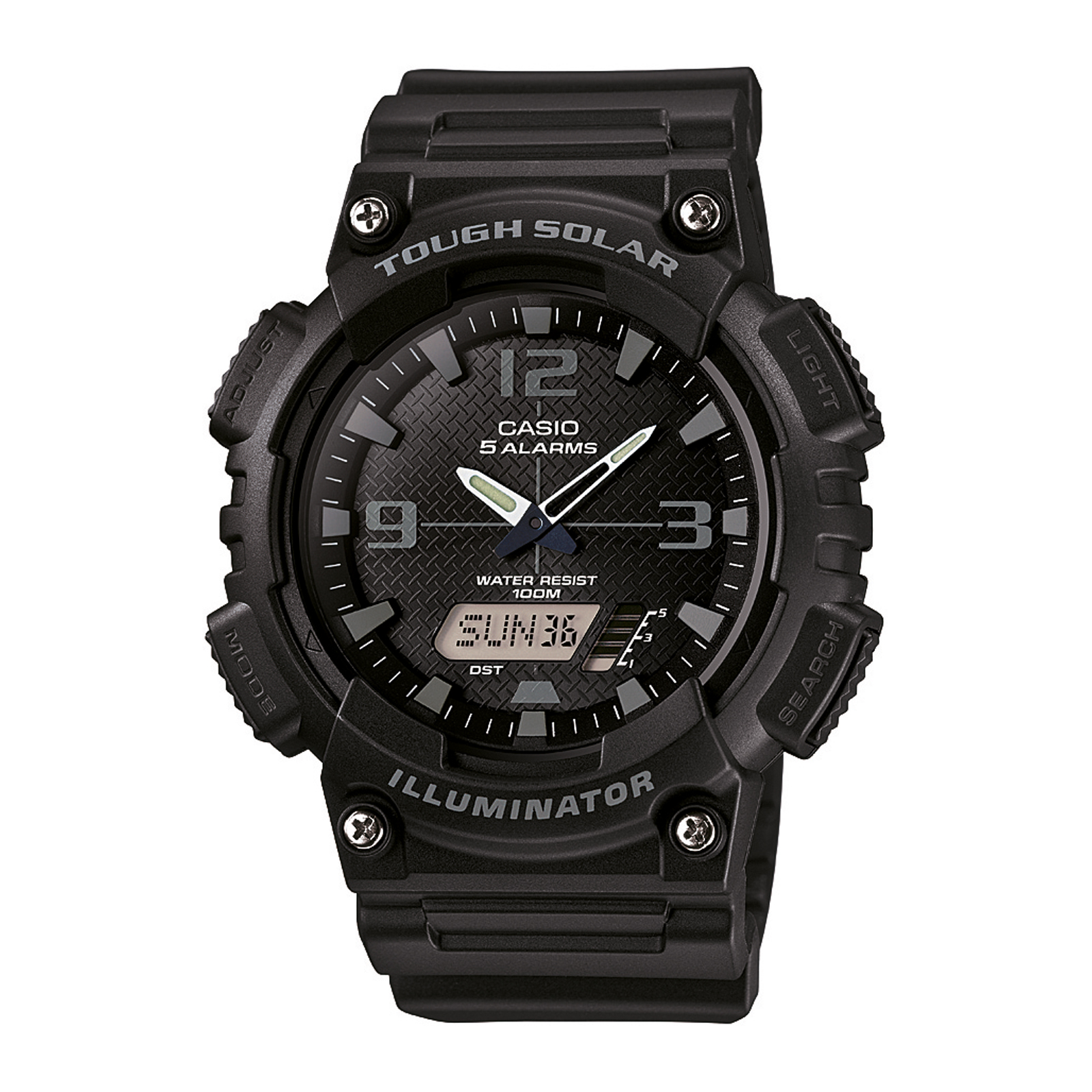 Reloj CASIO AQ-S810W-1A2VDF Resina Juvenil Negro
