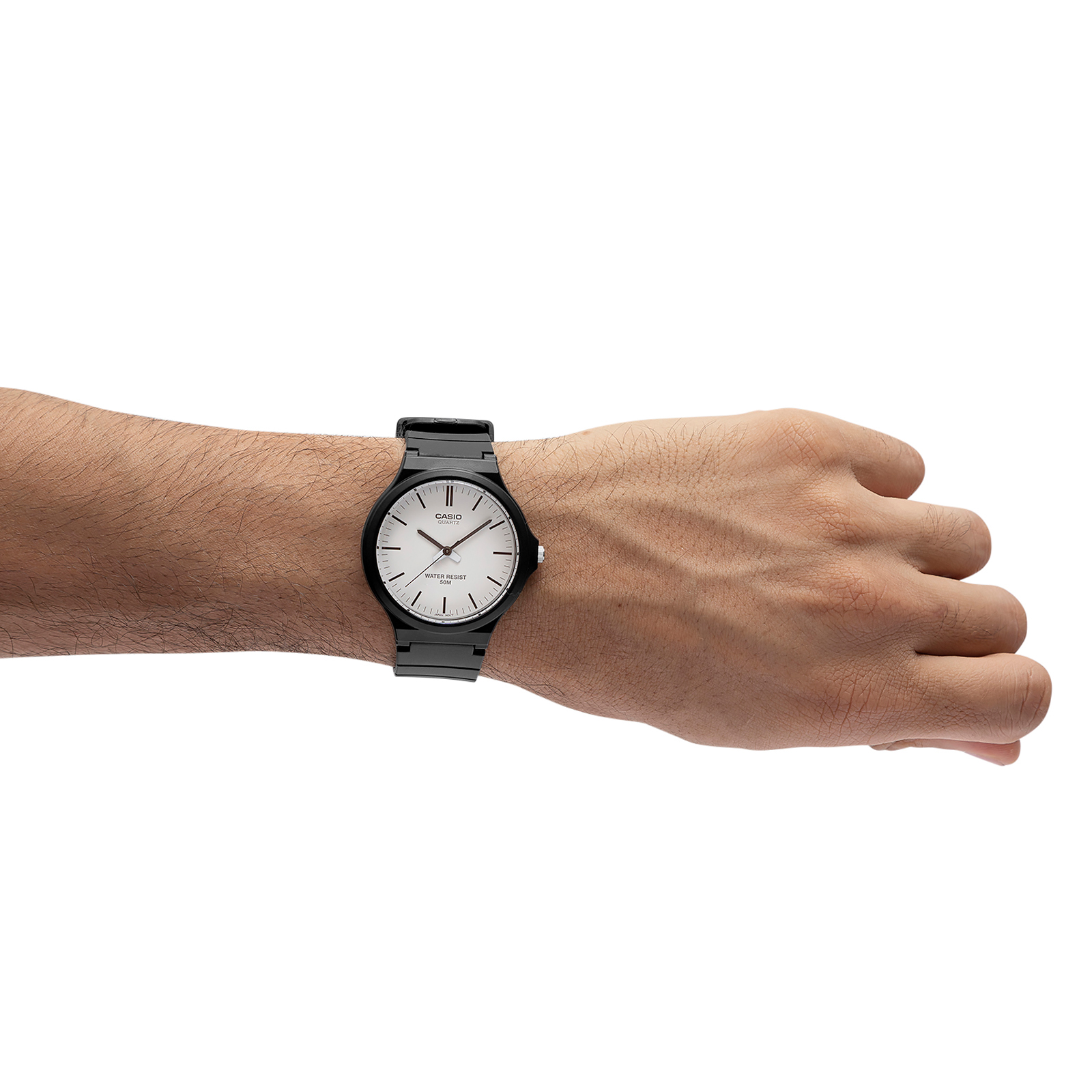 Reloj CASIO MW-240-7EVDF Resina Juvenil Negro