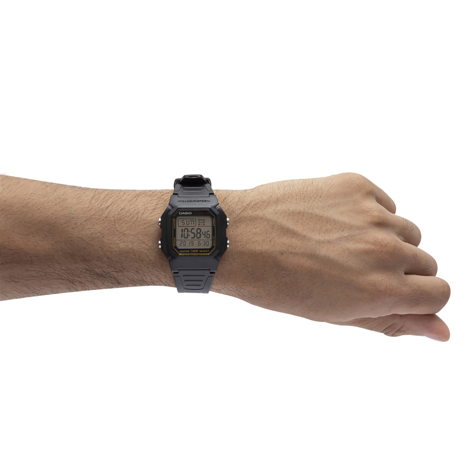 Reloj CASIO W-800HG-9AVDF Resina Juvenil Negro