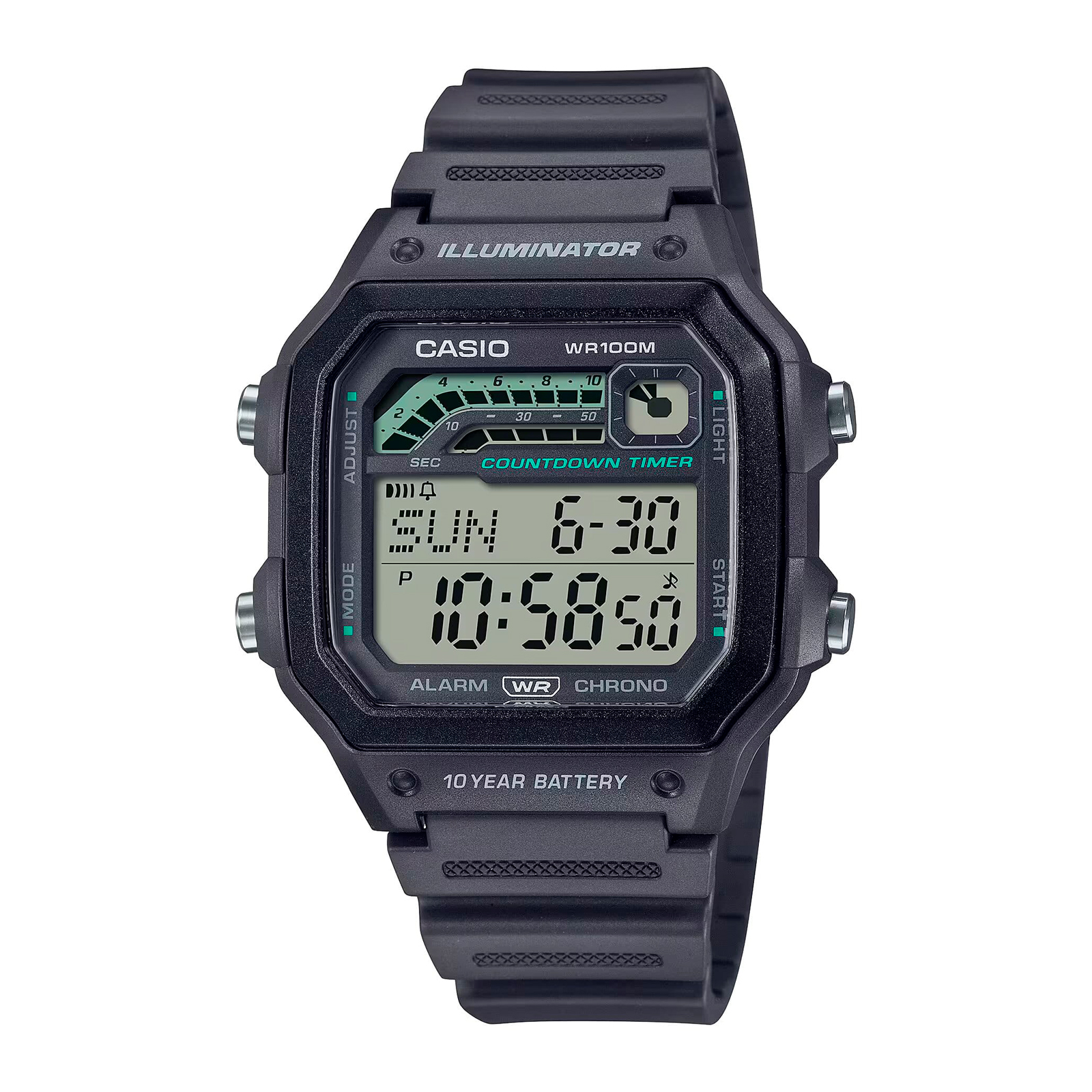 Reloj CASIO WS-1600H-8AVDF Resina Hombre Gris