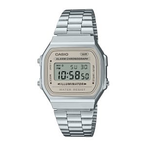 Reloj CASIO A168WA-8AYDF Resina/Cromado Unisex Plateado