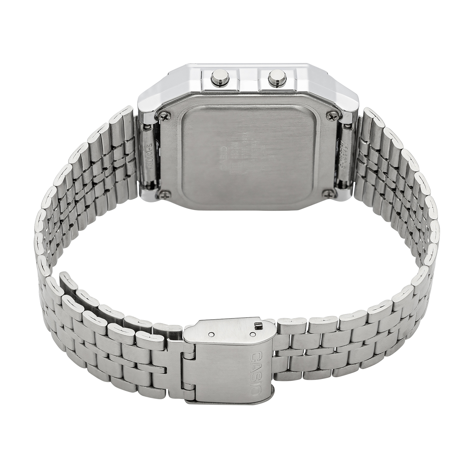 Reloj CASIO A500WA-7DF Resina Unisex Plateado