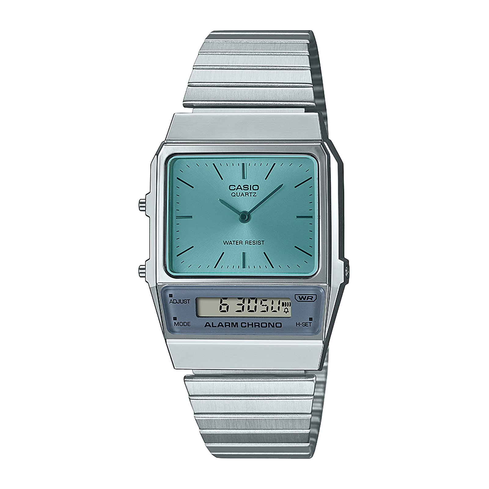 Reloj CASIO AQ-800EC-2ADF Resina/Cromado Juvenil Celeste