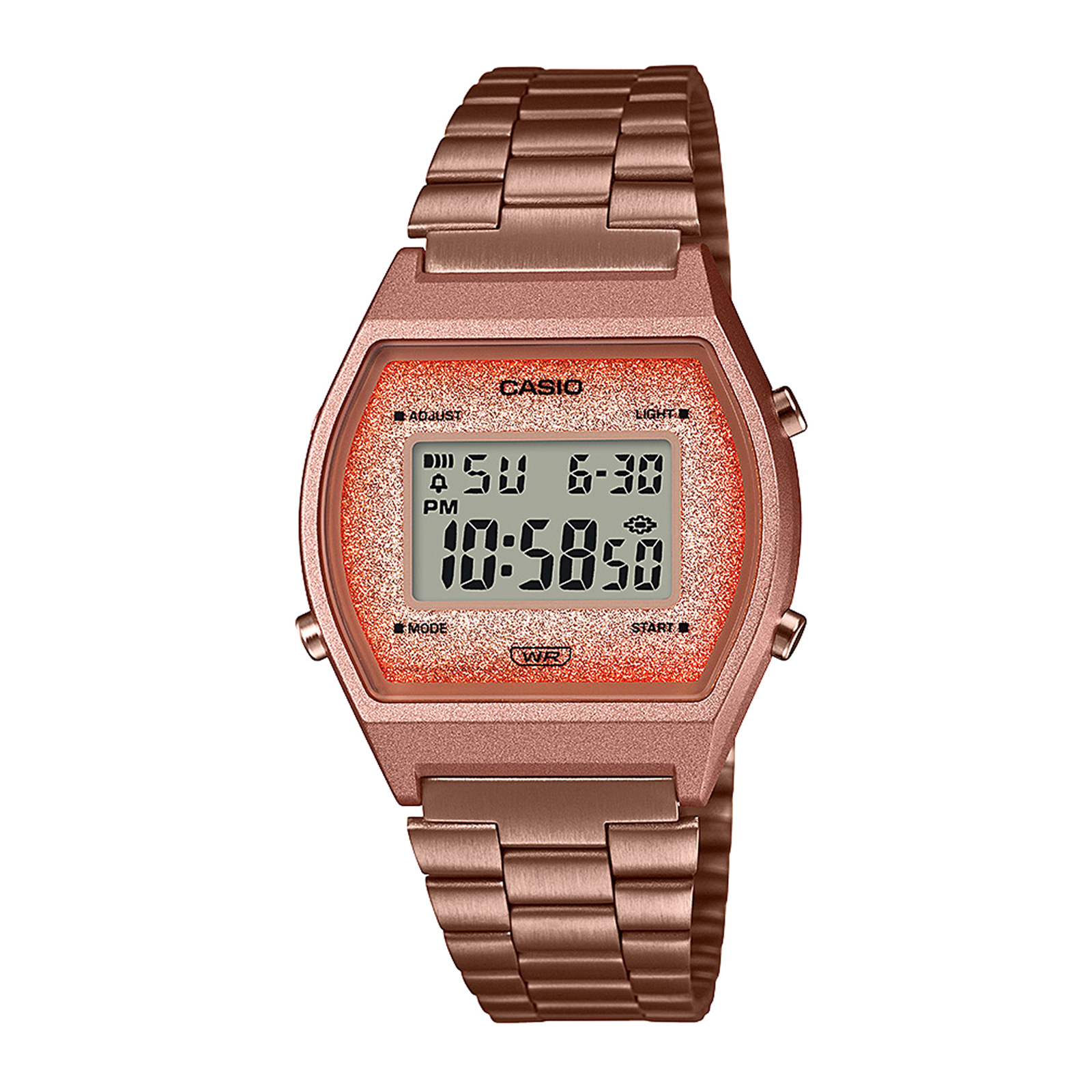 Reloj CASIO B640WCG-5DF Resina Unisex Oro Rosa